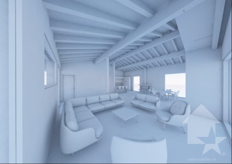 En construction, chalet traditionnel, quartier calme, vue panoramique (8)