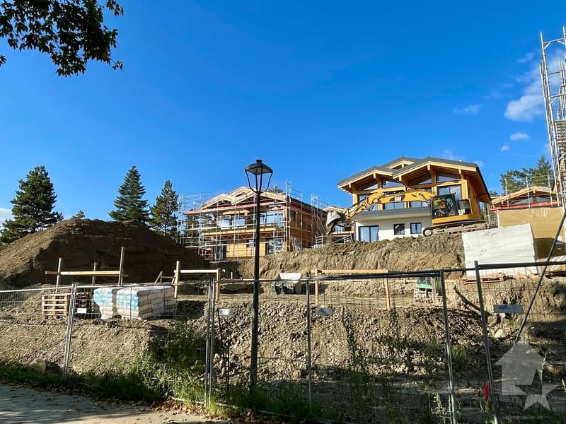 En construction, chalet traditionnel, quartier calme, vue panoramique (1)