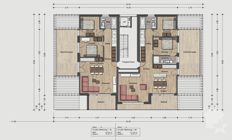 Nouveaux appartements résidentiels de 3,5 pièces (10)