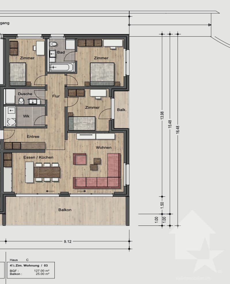 Nouveaux appartements résidentiels de 4,5 pièces (10)