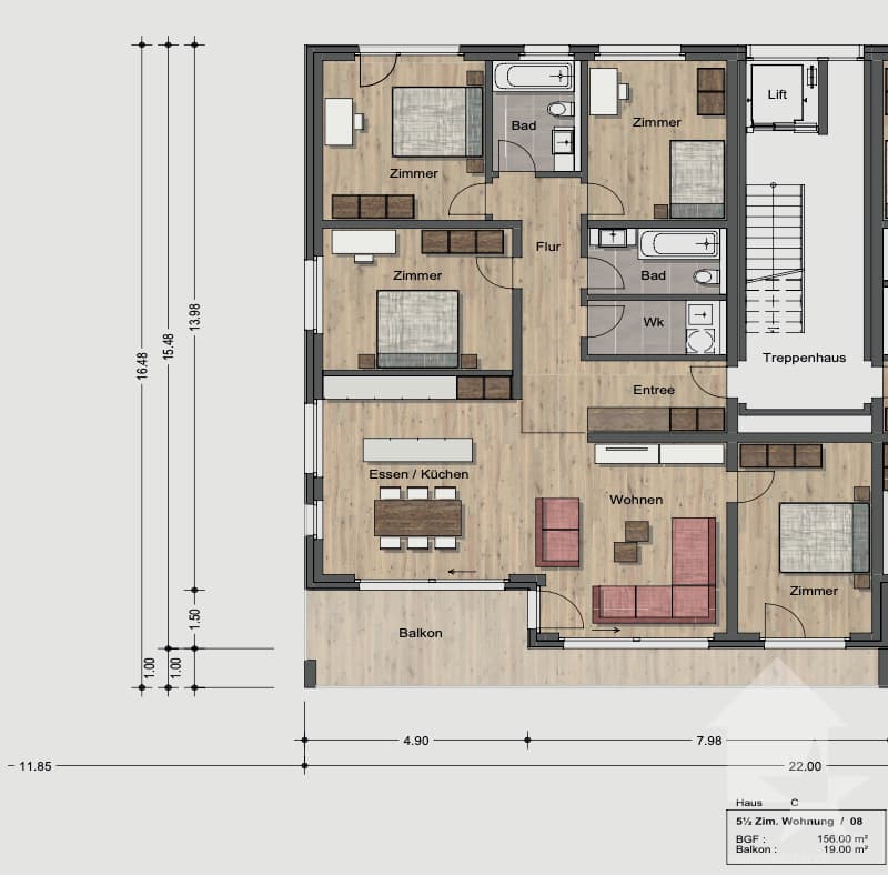 Nuovi appartamenti residenziali di 5,5 locali (12)