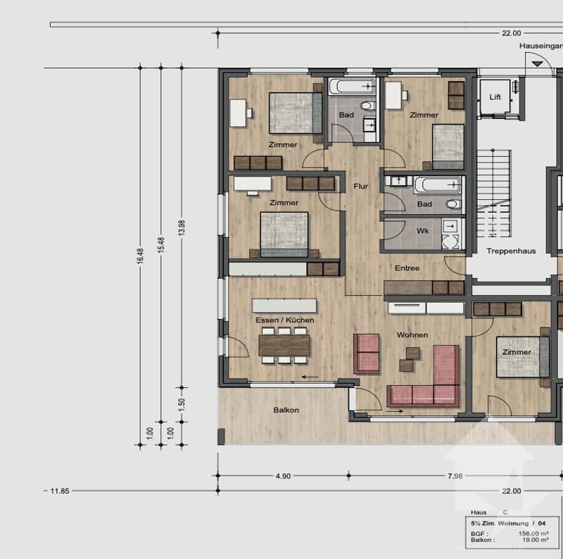 Nuovi appartamenti residenziali di 5,5 locali (10)
