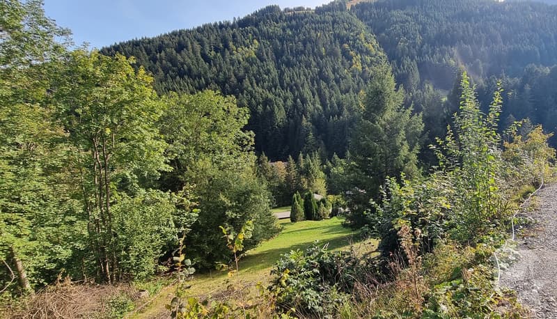 Torgon, building plot with building permit (2)