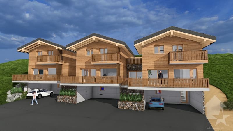 Magnificent 4.5-room chalet with terrace and lawn (6)