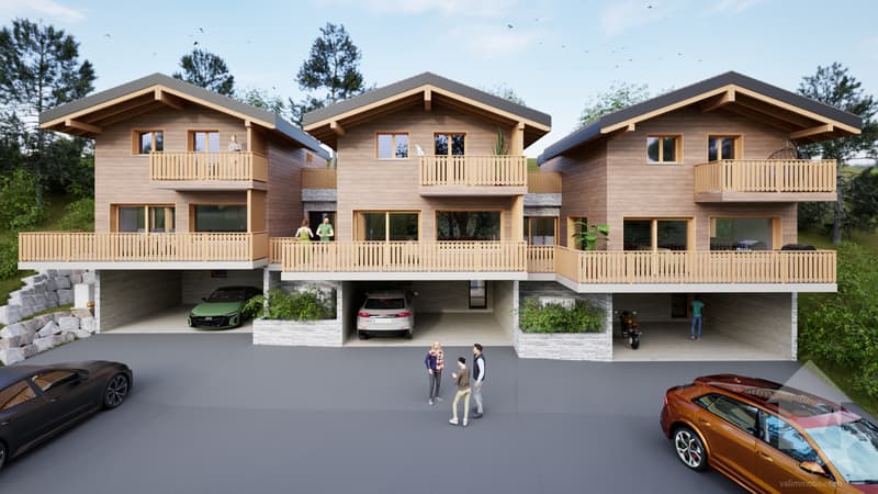 Magnificent 4.5-room chalet with terrace and lawn (3)
