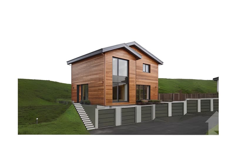 Les Giettes, Hameau du Nant - new chalet (1)