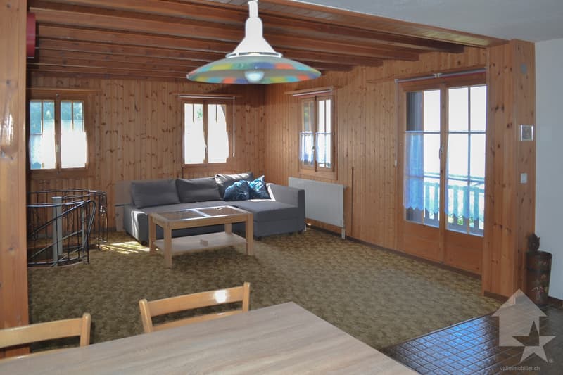 Appartement de 3,5 pièces de 80 m2 sur 2 étages, vue sur les alpes (3)