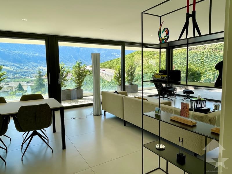 Appartamento contemporaneo con vista panoramica sulle alture di Sierre (3)
