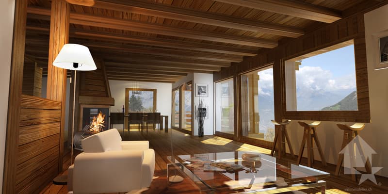 Chalet de luxe à la Tzoumaz (2)