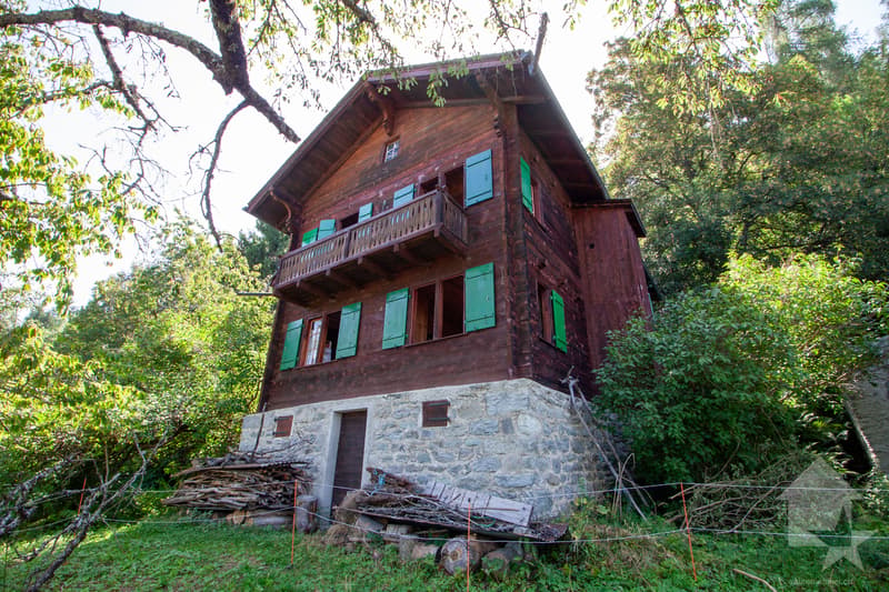 Authentic Valaisan chalet, 6 minutes from Veysonnaz ski slopes (1)