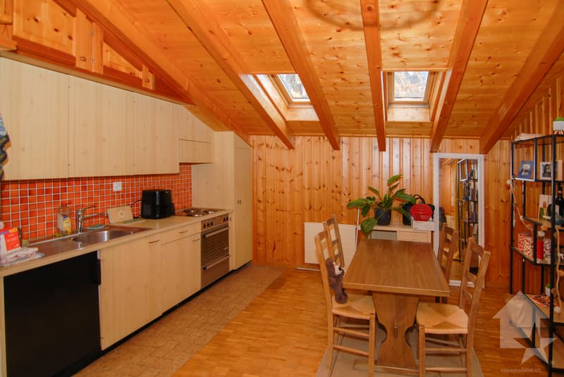 Magnificent Restaurant in the center of Evolène with separate apartment (9)