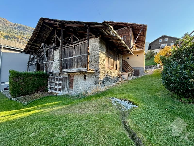 Maison villageoise avec granges et lot de parcelles constructibles (12)