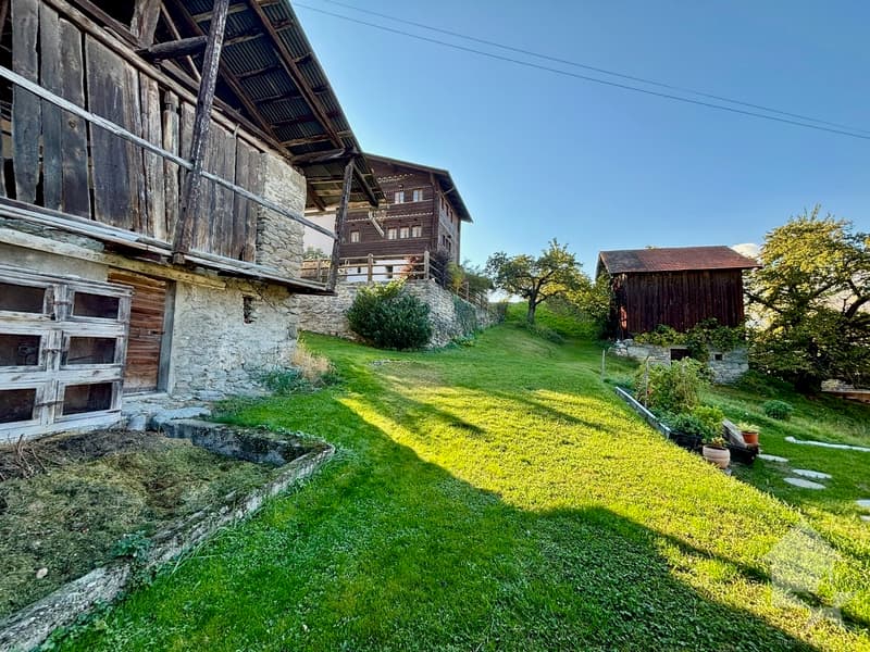 Maison villageoise avec granges et lot de parcelles constructibles (7)