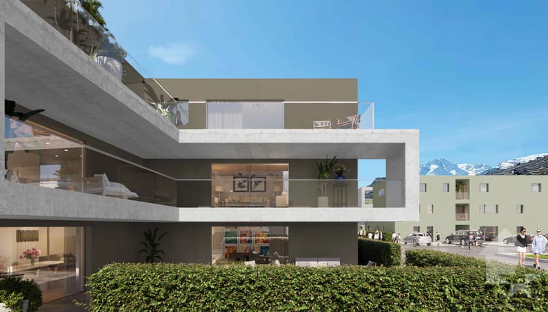 Appartamento di 2,5 locali da 60 m2 con balcone o terrazza (2)