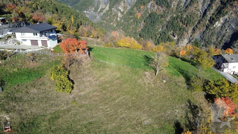 Terrain à vendre sur les hauts de Conthey avec une vue imprenable (4)