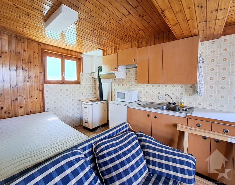 Grand chalet de trois logements au centre de la Tzoumaz (13)