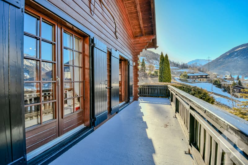 Exclusivité ! Chalet alpin à Orsières (1)
