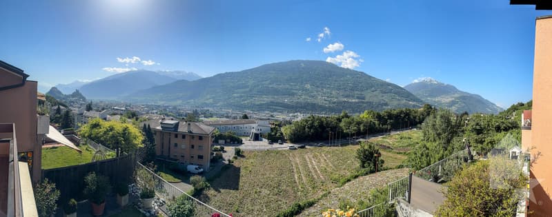 Sion, quartier de Gravelone, jolie maison contiguë (4)