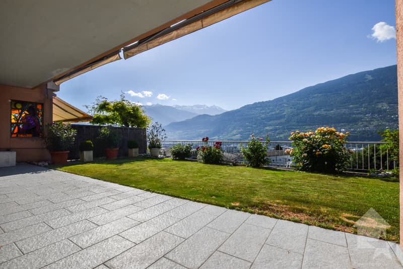 Sion, quartier de Gravelone, jolie maison contiguë (13)