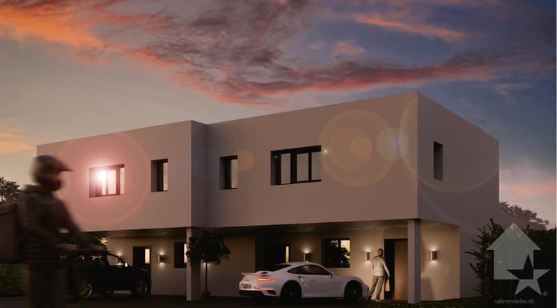 Maison jumelée moderne de 4.5 pièces dans un environnement calme (11)