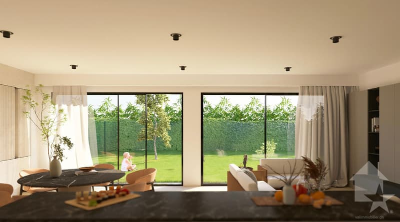 Maison jumelée moderne de 4.5 pièces dans un environnement calme (1)