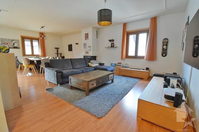 Joli 5.5 pièces, spacieux, rénové et incluant 2 places de parc (5)