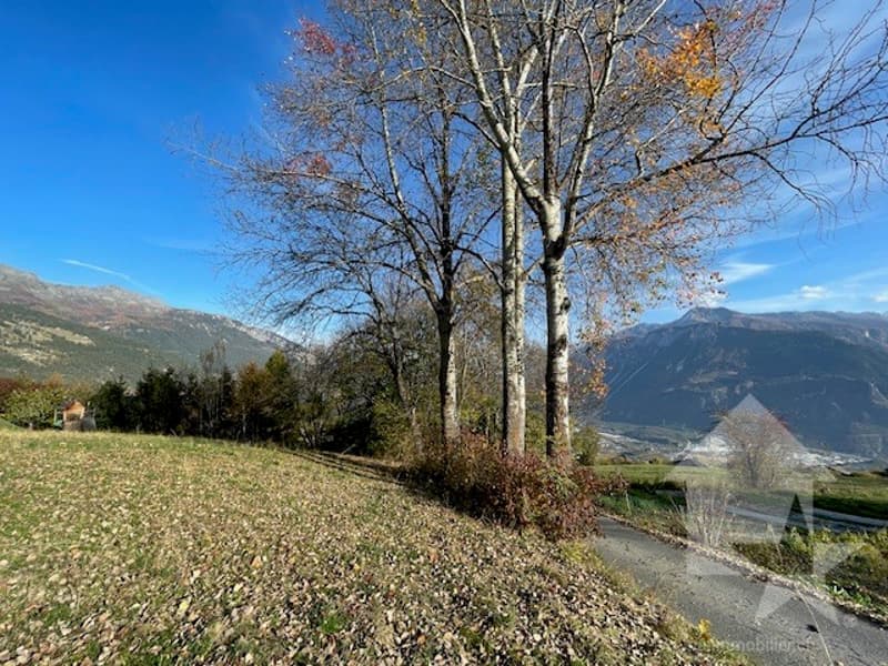 Terrain à bâtir, en pente douce, au calme et avec vue panoramique (6)