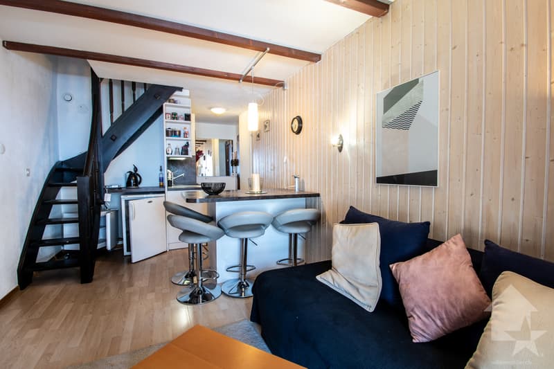 Torgon, charming 2-room duplex in the Le Cleuset building (1)
