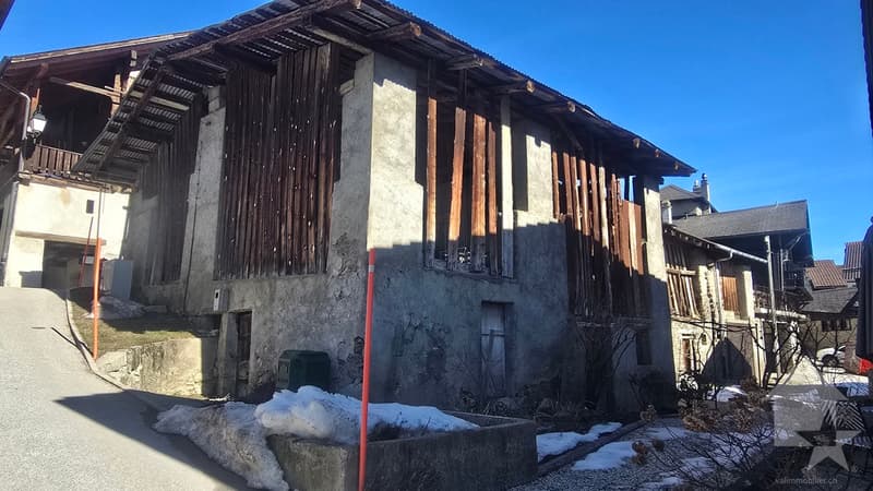 Grange à rénover avec projet de construction (1)