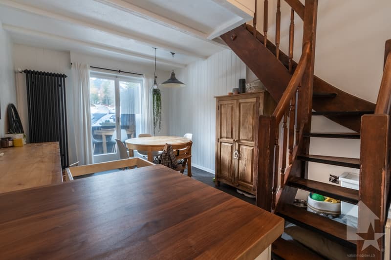 Torgon, renovated 4-room duplex in the Le Cleuset building (2)