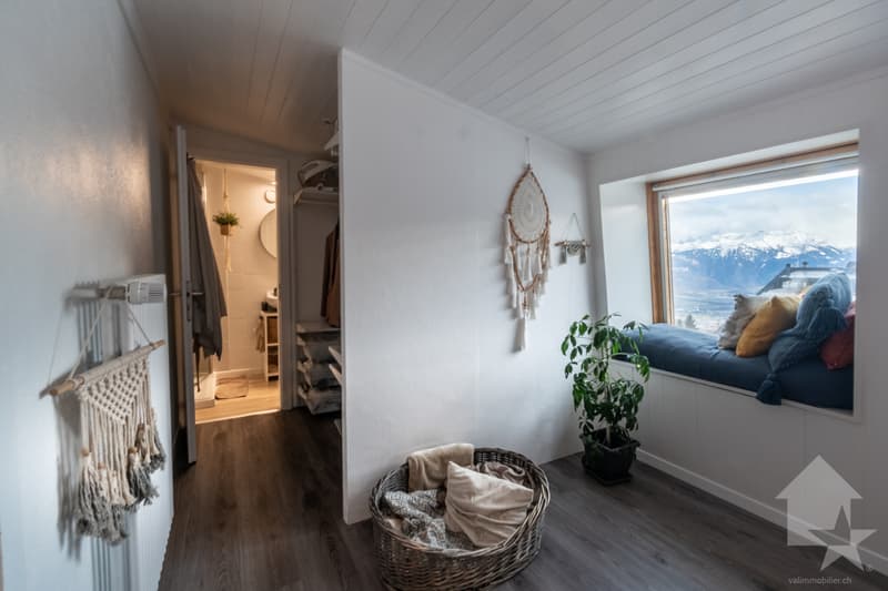Suite parentale avec vue sur la plaine