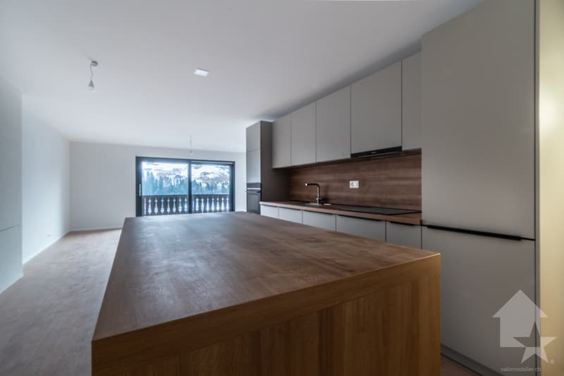 Val-d'Illiez, superb 182 m2 duplex with professional office (1)