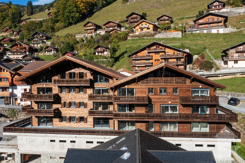 Val-d'Illiez, superb 182 m2 duplex with professional office (10)