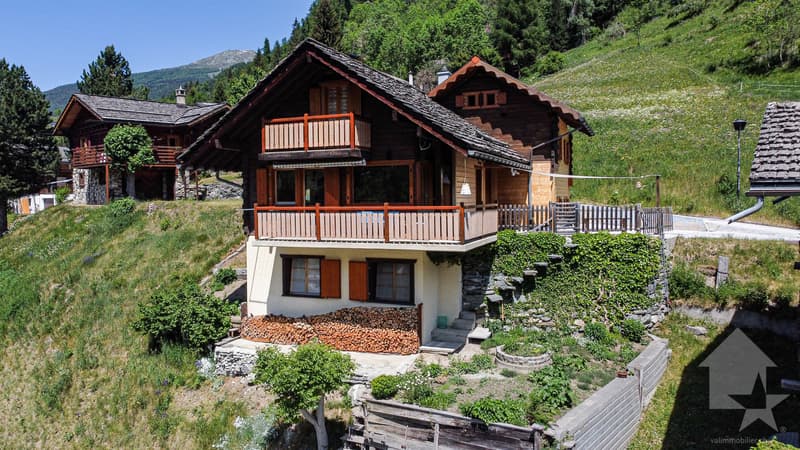 Agréable chalet sur trois niveaux avec vue panoramique (1)