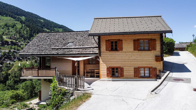 Agréable chalet sur trois niveaux avec vue panoramique (3)