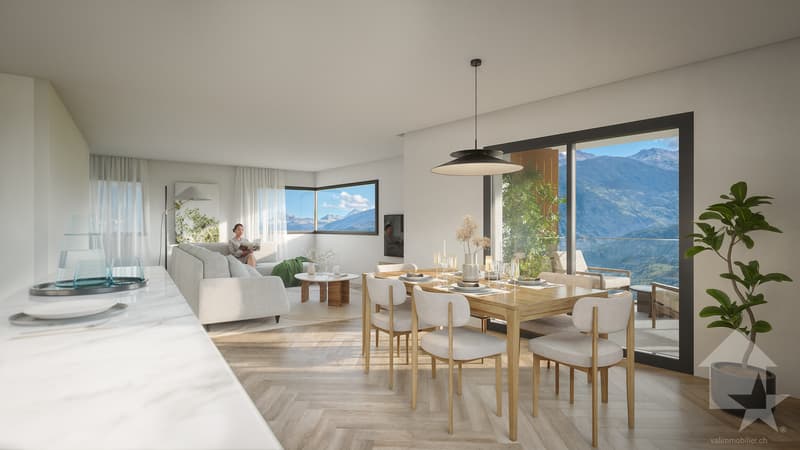 Villa d'architecte 4.5 pièces à construire sur les hauts de Conthey (6)