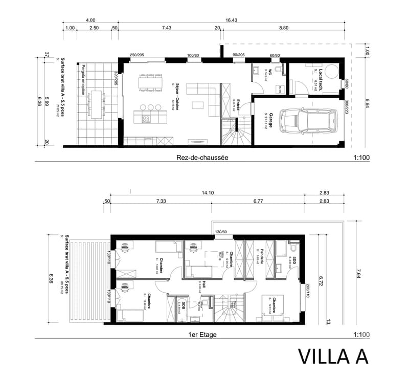 Collombey, nouveau projet d'une villa de 5.5 pièces (7)