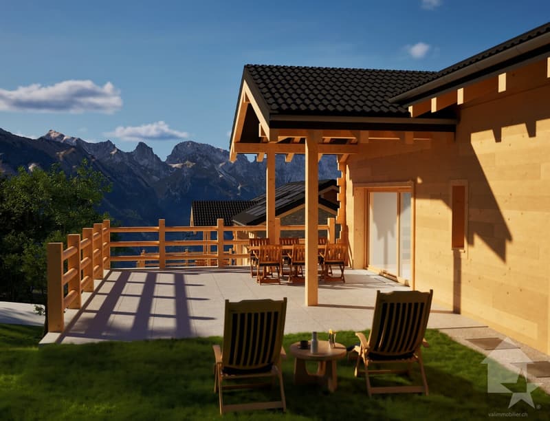 3 exceptional chalets to be built in an eco-district in La Tzoumaz (9)