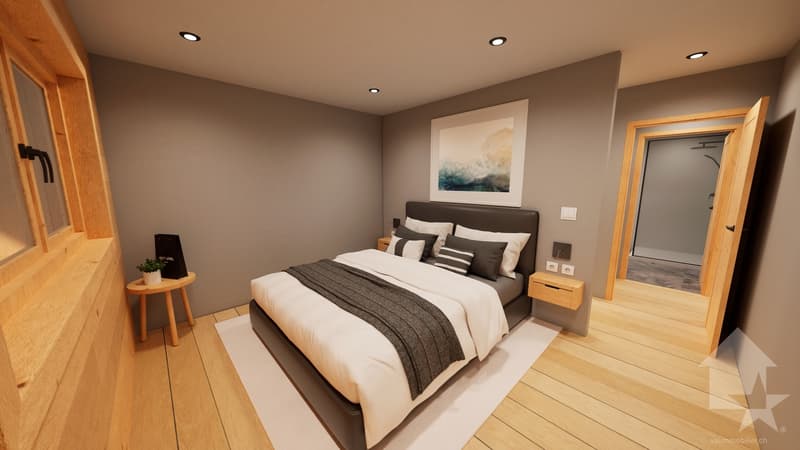 3 exceptional chalets to be built in an eco-district in La Tzoumaz (5)