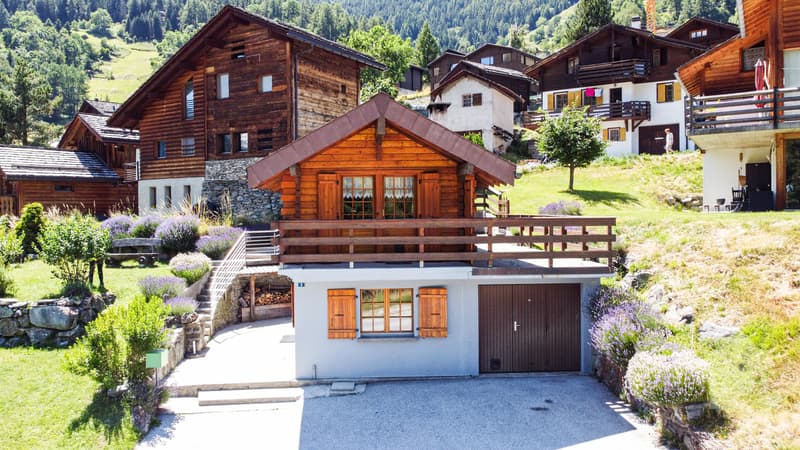 Adorable chalet avec vue splendide sur le fond de vallée (2)