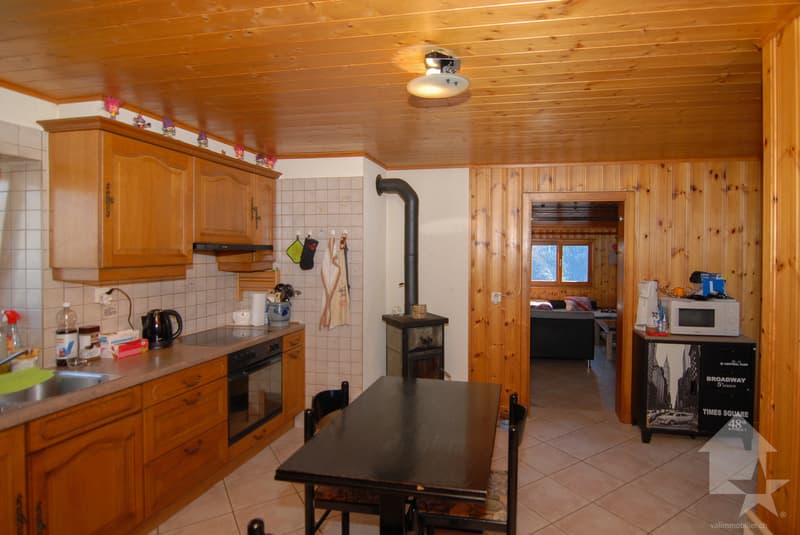 Appartement de 3.5 pièces à Vex, quartier des Prasses (2)