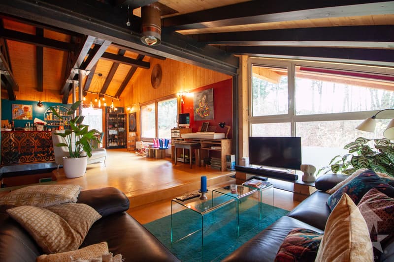 Atypical chalet of 140 m2 on a plot of 19'881 m2 (7)