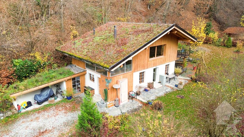 Atypical chalet of 140 m2 on a plot of 19'881 m2 (4)