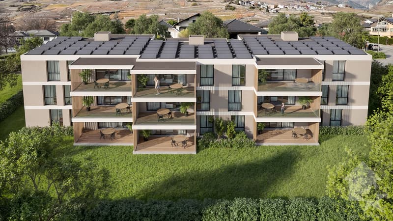 Appartement 3.5 pièces - Lot B3 - Les jardins de Plan-Conthey (4)