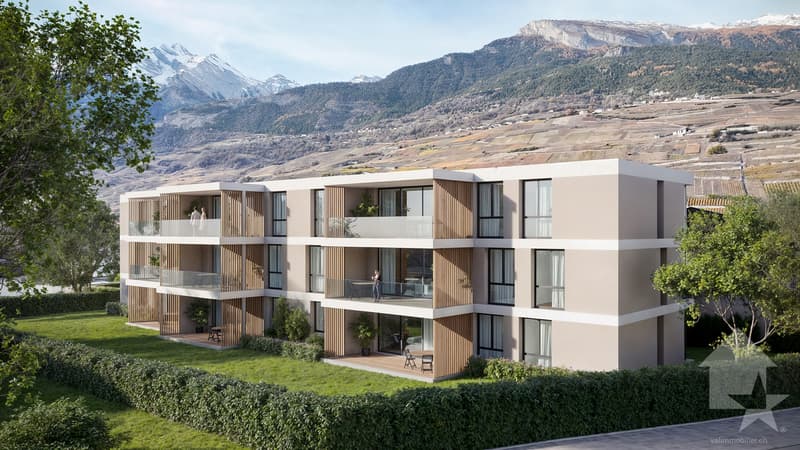 Appartement 4.5 pièces - Lot C1 - Les jardins de Plan-Conthey (4)