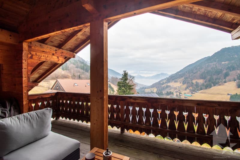Val-d'Illiez, magnificent chalet with 3 apartments (7)
