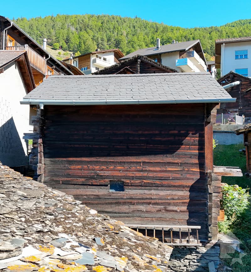 Grange de caractère dans le centre du village de Visperterminen (6)