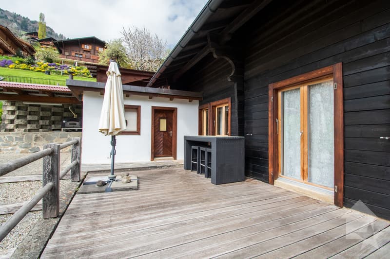 Troistorrents, individual chalet with 6.5 rooms and a view (12)