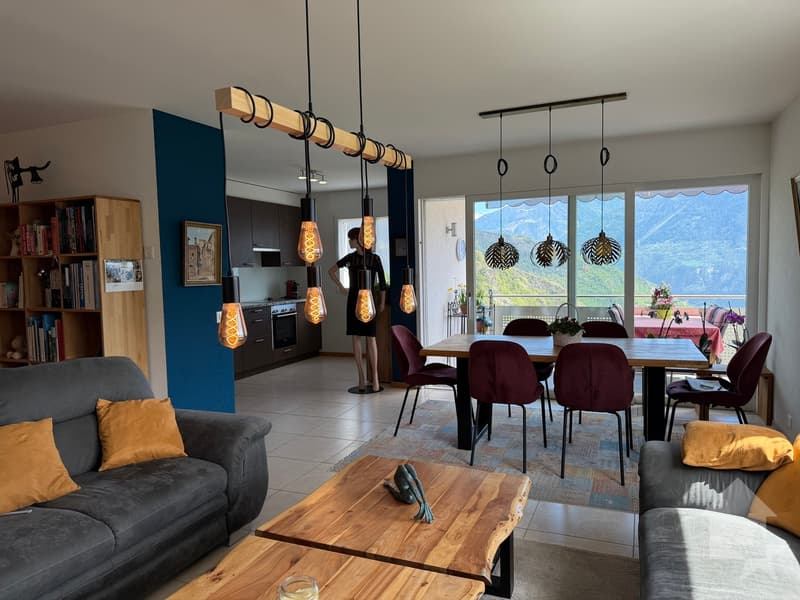 Splendide appartement de 4.5 pièces avec vue sur l'arc alpin ! (4)