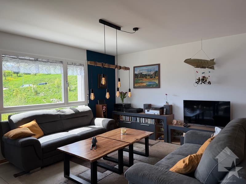Splendide appartement de 4.5 pièces avec vue sur l'arc alpin ! (3)